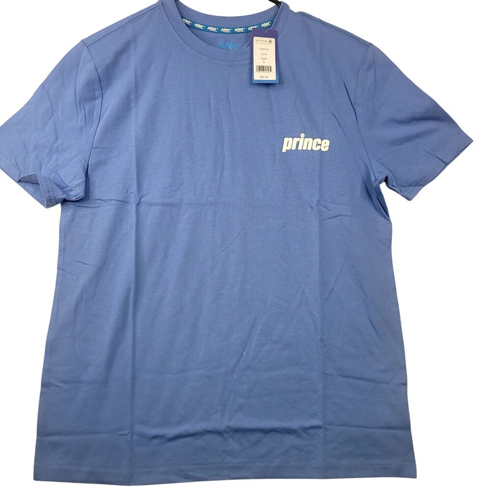 Prince Pickleball Men's Blue Short-Sleeve Crewneck Size Small New